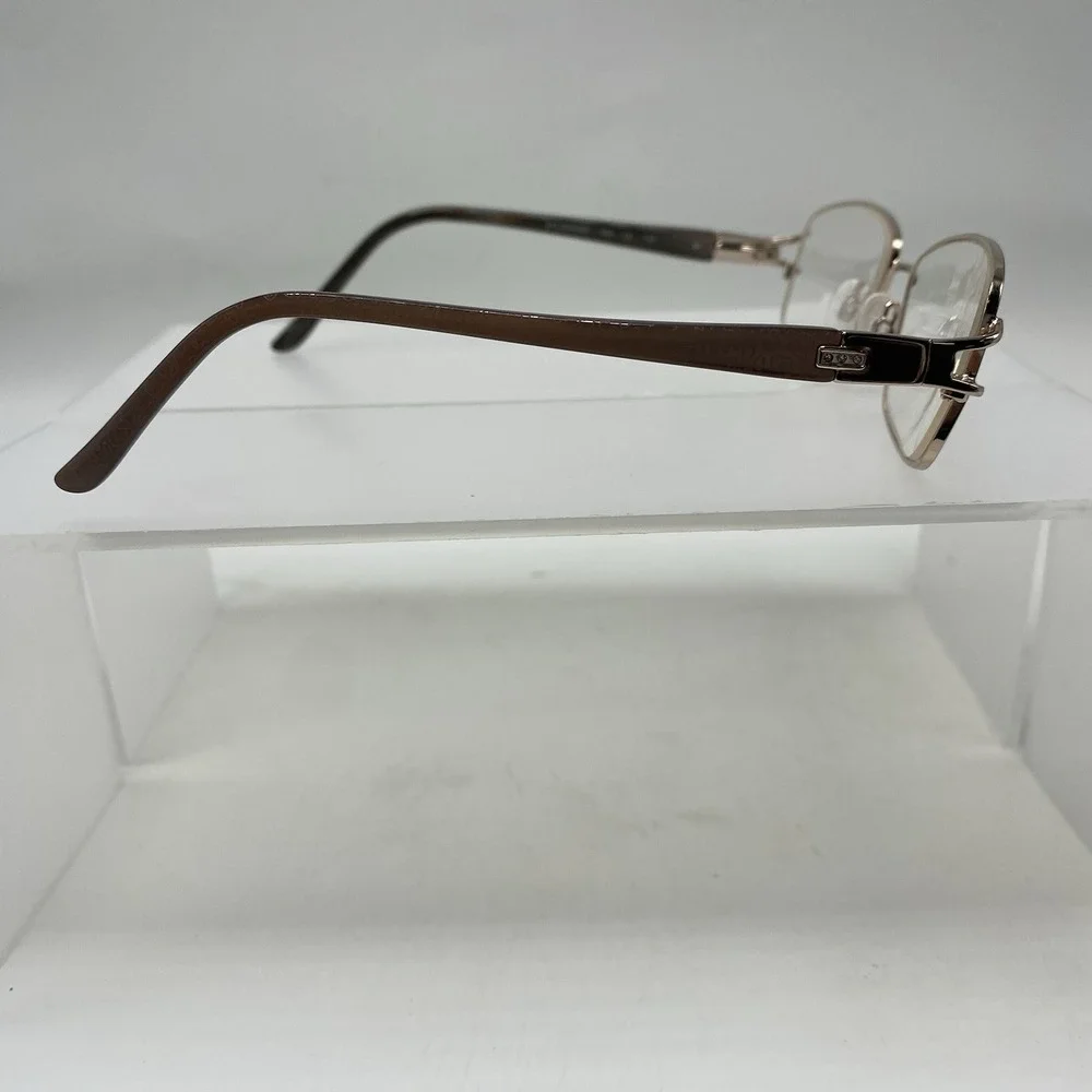 Zyloware Eyeglasses FRAMES ONLY Vanderbilt 104M Full Rim 135 Rose Gold 228